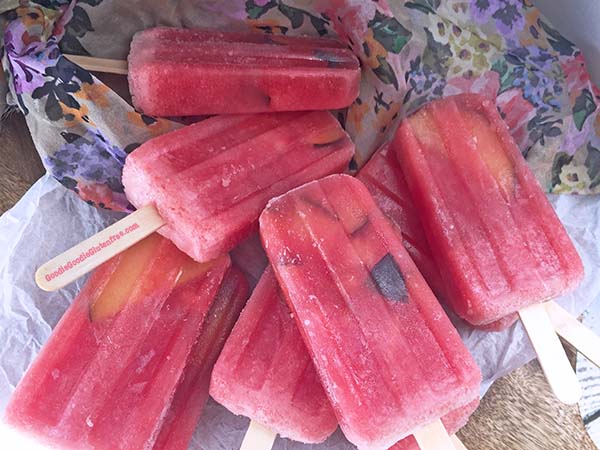 Lava Flow Popsicles - Paleo & Vegan! • One Lovely Life