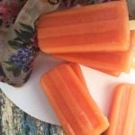 dairy free papaya tropical popsicles vegan paleo