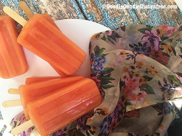 Paleo Vegan 2 Ingredient Fruit Popsicles - Real Food with Jessica