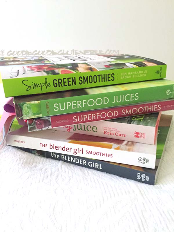 7 Best Smoothie & Juice Recipe Books + Giveaway : ​Goodie Goodie  Gluten-Free®