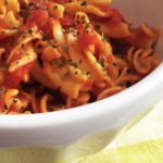 easy gluten-free Banza pasta marinara - vegan