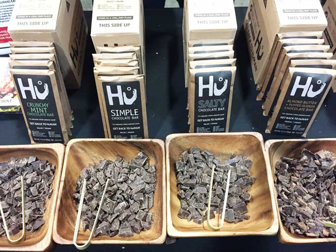 Review of the GFAF Expo Food Show in New Jersey - Hu Kitchen Chocolate