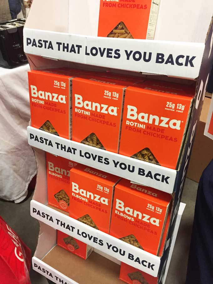 Review of the GFAF Expo Food Show in New Jersey - Banza Chickpea Pasta