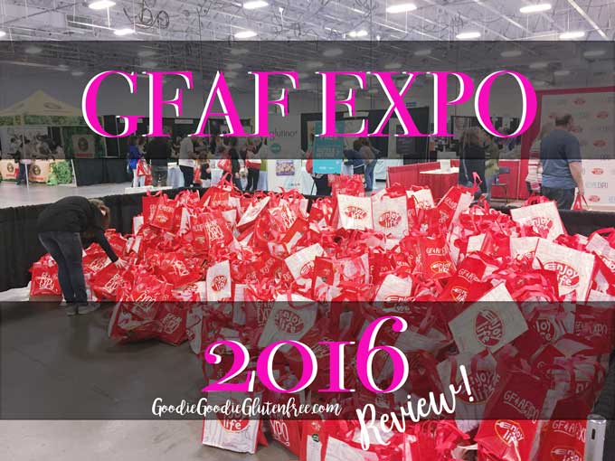 Review of the GFAF Expo Food Show in New Jersey