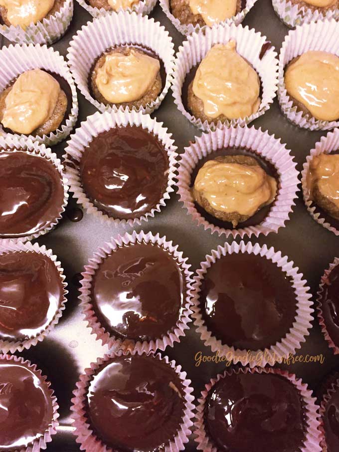 Decadence at it's best ll The most Gooey Everything But The Kitchen Sink Cashew Butter Cups - Healthy / Vegan / Paleo and real ingredients