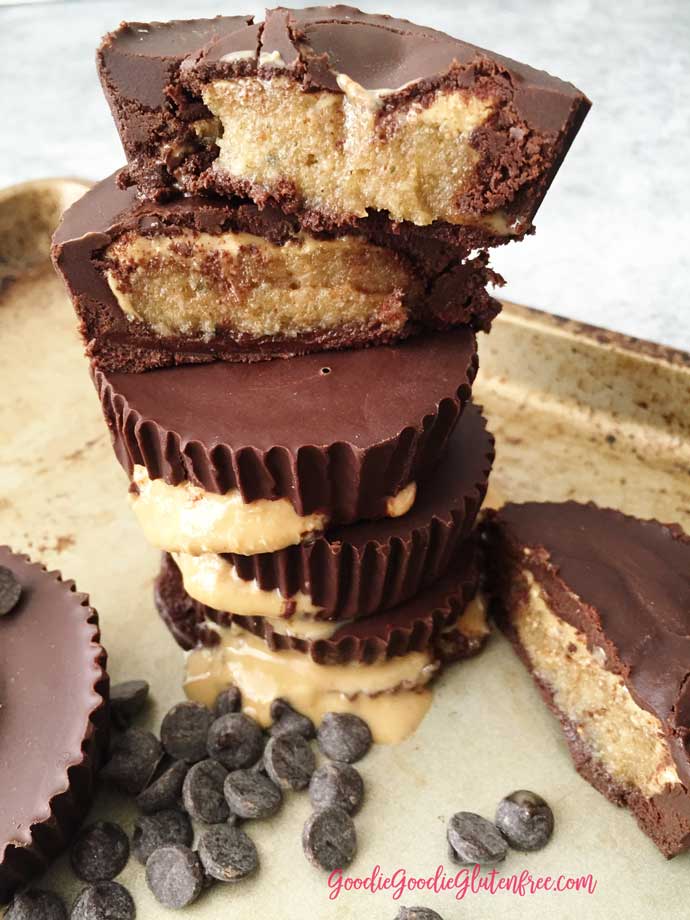 The most decadent Oooey Gooey Everything But The Kitchen Sink Cashew Butter Cups - Healthy / Vegan / Paleo and real ingredients