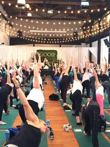 The Balanced Blonde aka Jordan Younger at Good. A wellness fest review in philly