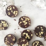 Chocolate Coconut Crunch Cups by Certified Health Coach Julie Rosenthal of Goodie Goodie Gluten-Free. These chocolates are vegan, nut-free and gluten-free using just a tid bit of Agave syrup.