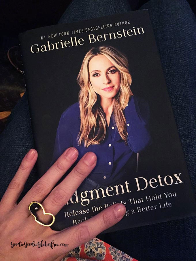 Judgement Detox book review with gabrielle bernstein