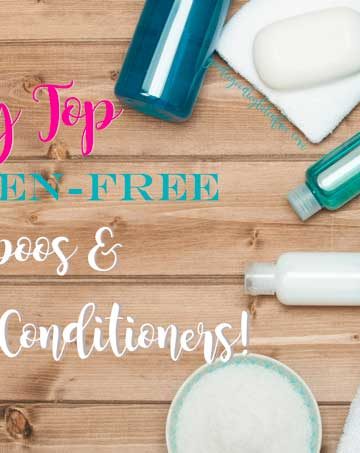 My top gluten free shampoos and conditoners