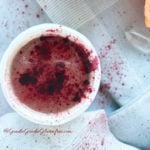 red velvet beetroot hot cocoa