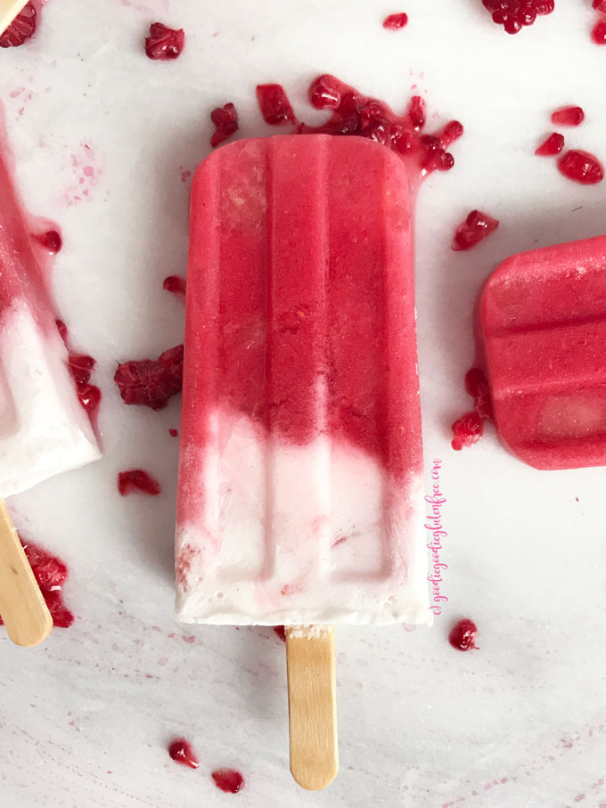 mixed berry watermelon popsicles
