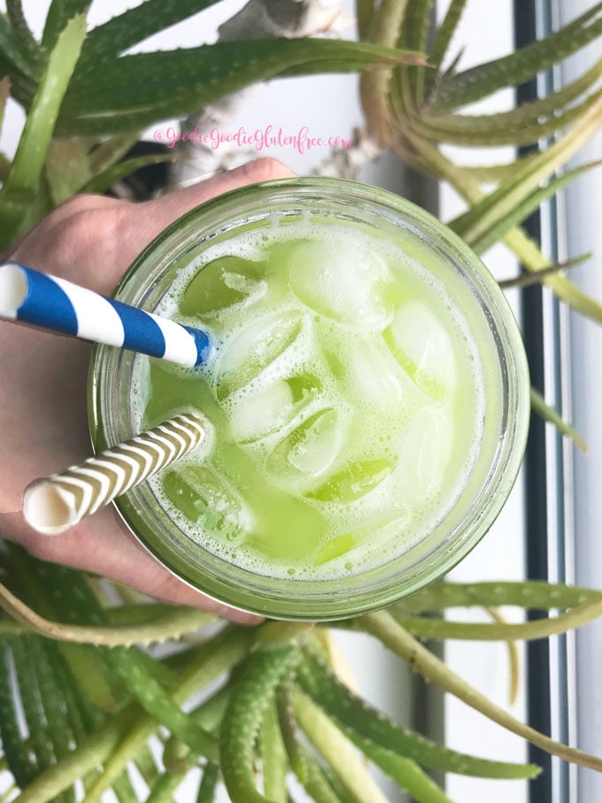This celery lemon juice is refreshing over ice and homemade making it easy to make