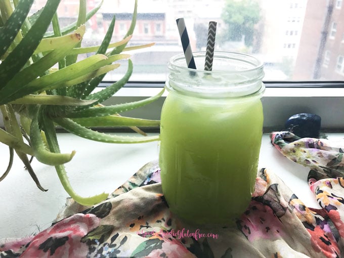 This celery lemon juice is refreshing and easy to make